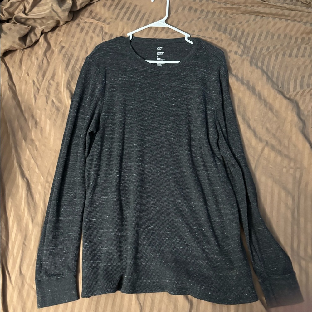Urban Pipeline Dark Gray Long Sleeve Top XL